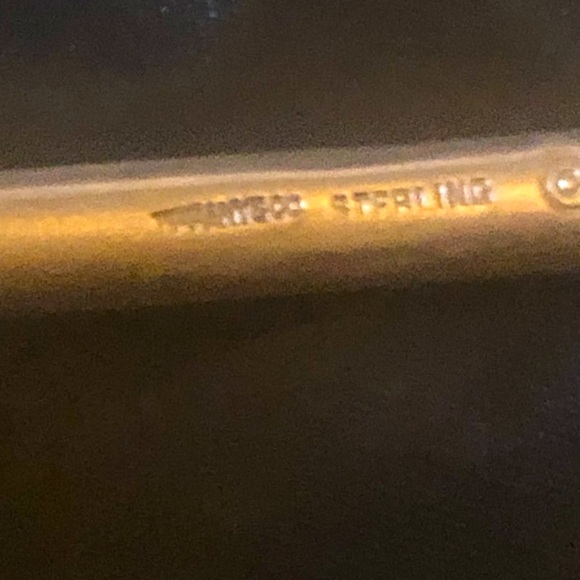 Tiffany & Co rare sterling choker; authentic & marked. Heavy, thick sil… - Picture 9 of 9